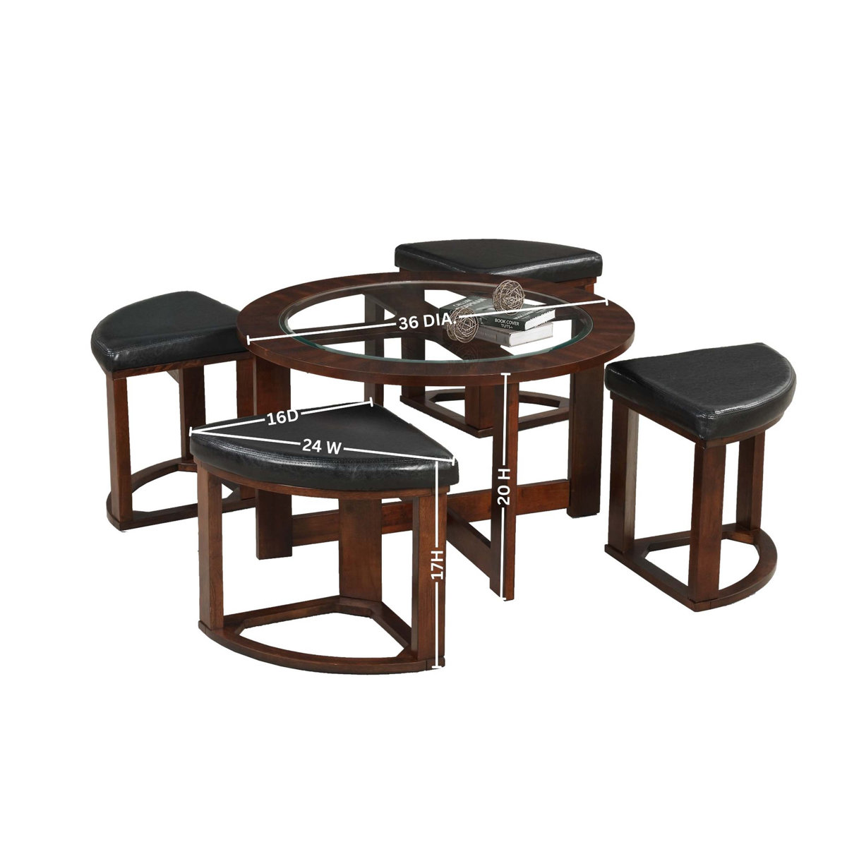 Landaverde Glass Top Coffee Table