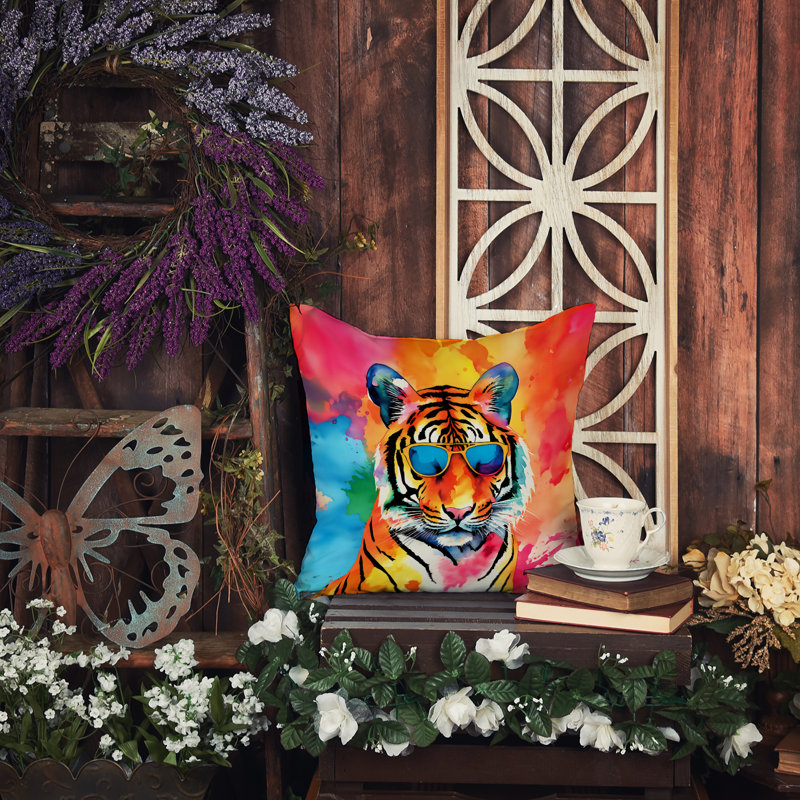 Coussin Hippie, H 14 po x l 14 po