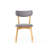 Colten 5-Piece Mid-Century Modern Rubberwood Dining Set-1248835785