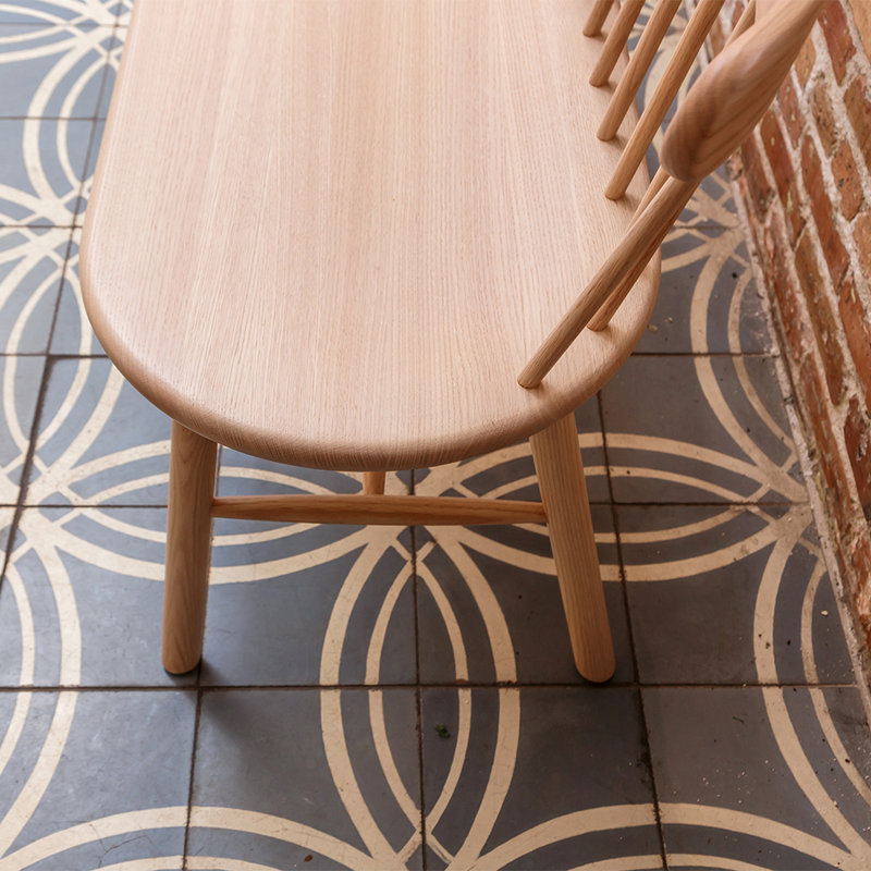 Ai Solid Wood Bench, Oak Nature