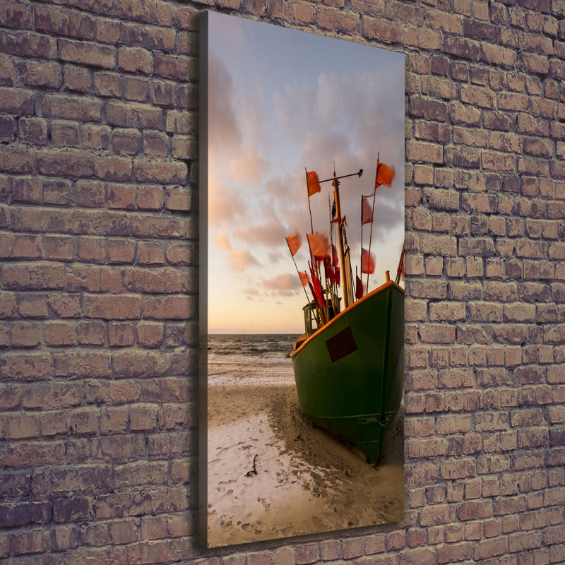 Fishing Boat - Wrapped Canvas Print