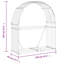 Porte-bûches en acier galvanisé 47,2 po x 17,7 po x 55,1 po-604221545