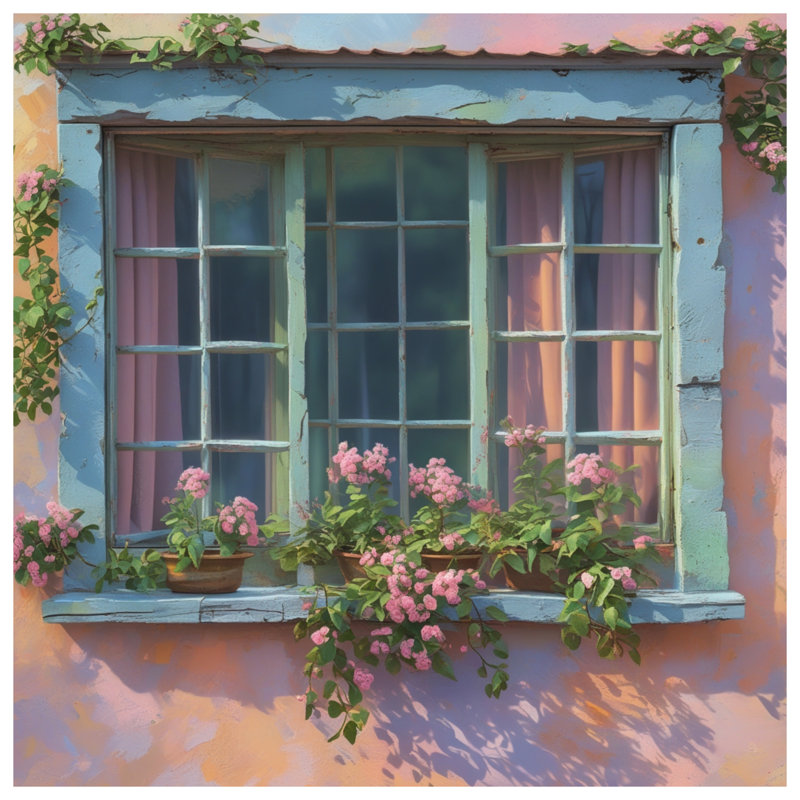 Édredon pastel avec fleurs, Simple extra long
