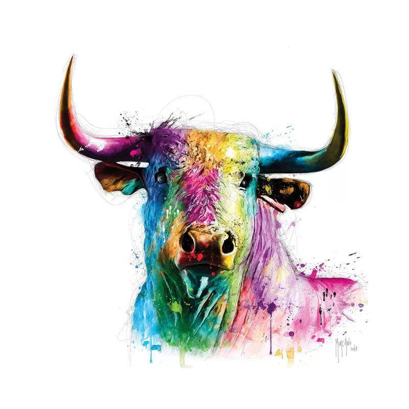 El Toro by Patrice Murciano - Wrapped Canvas Print