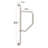 Lifestyle & Wellness Swing away Bathroom Shower Safety Grab Bar-20138692-60072574