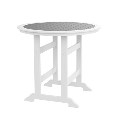 Rosenblum HDPE Outdoor Round Bar Table