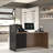 Nete Manufactured Wood Reception Desk