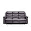 Faux Leather Reclining Sectional Symmetrical
