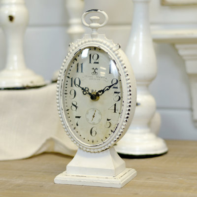 Horloge de table en métal