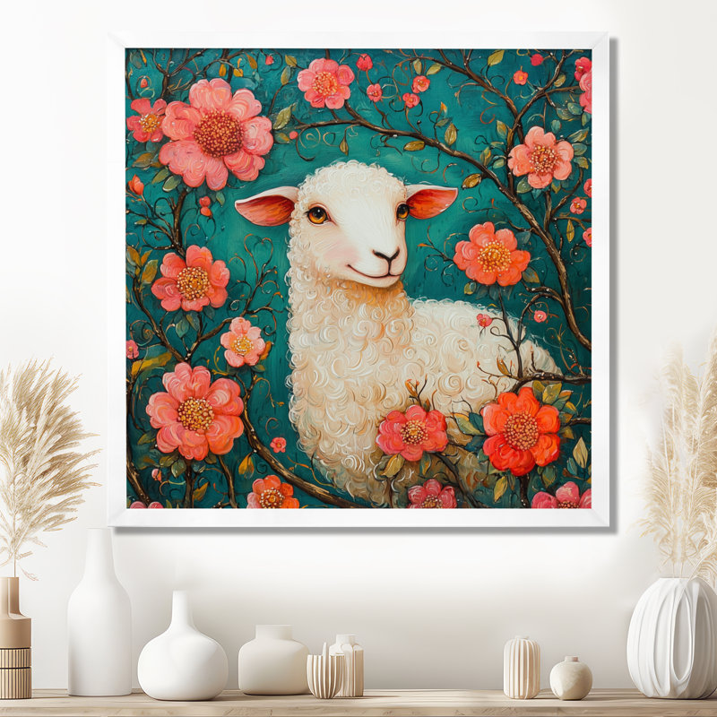 Décoration murale Domica, Reproduction encadrée d'une seule photo, H 16 po x l 16 po, Blanc
