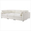 Ensemble de canapé modulaire en chenille 6 places avec repose-pieds-1535220355