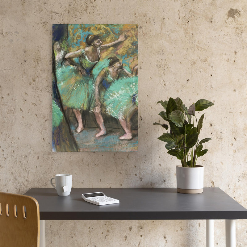 Danseuses, 1898 Impression d'art mural abstrait contemporain impressionniste, H 18 po x l 12 po