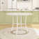 Kasandra Round Metal Base Dining Table