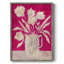 Fuchsia Arrangement II, reproduction encadrée - bois massif-914909662