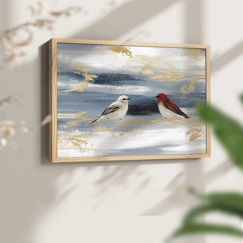 Chirstmas Art-CCLXVII -Framed Print - Restickable, H 8 po x l 10 po, Naturel