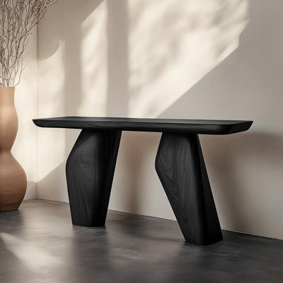 Modern simple solid wood porch table