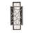 Quadrato Steel LED Flush Mounted Sconce