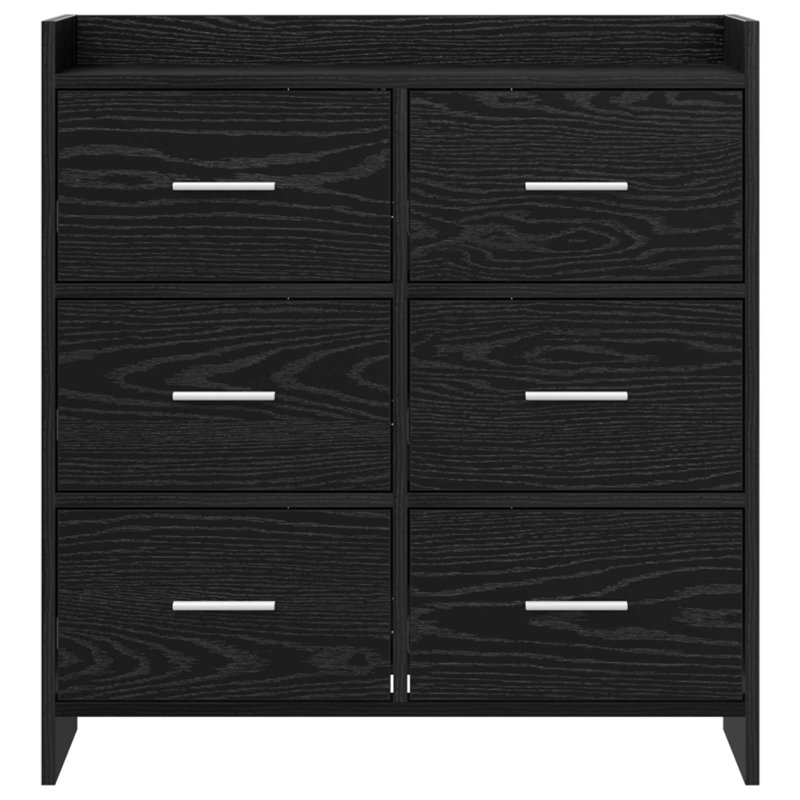 75cm Sideboard, Black Oak