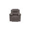 Fauteuil inclinable de style contemporain bleu ardoise avec mécanisme respirant en métal