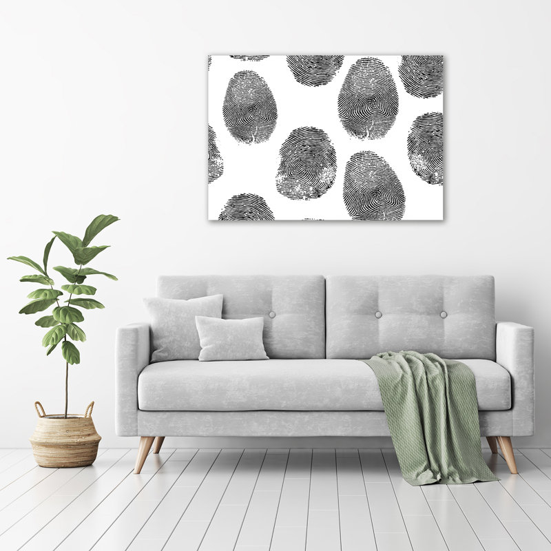 Fingerprints - Wrapped Canvas Print