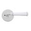Bravura 840-6 St. Charles Privacy Lever on Round Contemporary  Rose in Satin Nickel