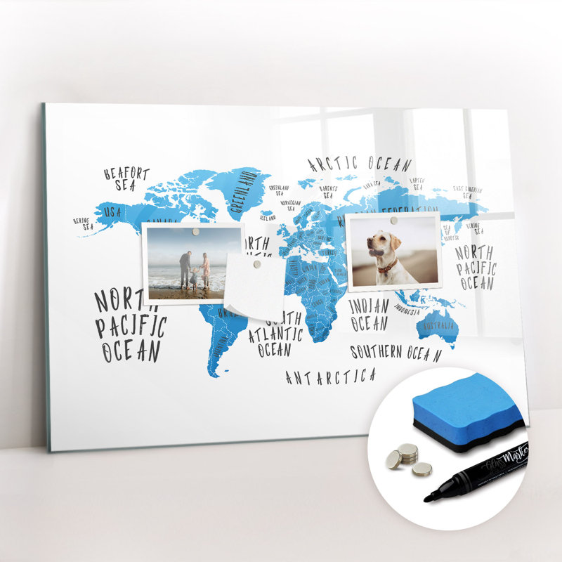 Magnetic Glass Dry Erase Board