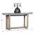 59.06In Gray Density Board + Pine Square Frame Shaped Single-Layer Entryway Table