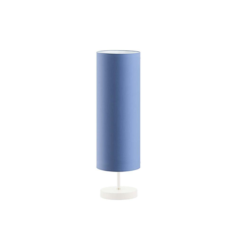 Sydney Bedside Table Lamp, White, Blue