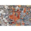 High-Quality Hand-Knotted Grey And Rust Area Rug-994732945-994760905