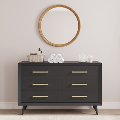 Commode double 6 tiroirs Cranbrook