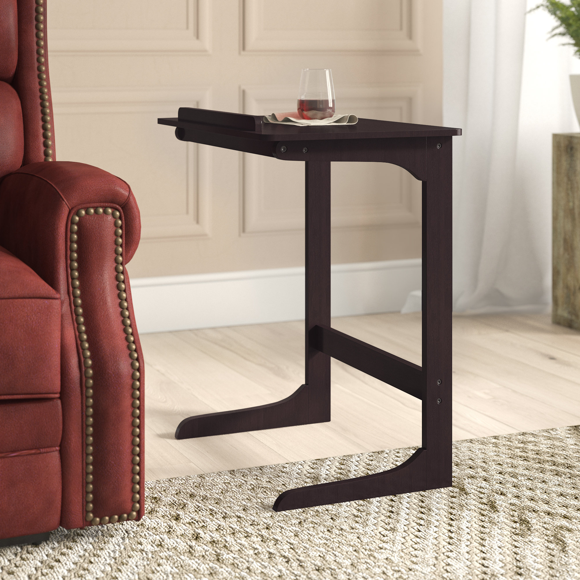 Red Barrel Studio® Solid Wood Top C Table End Table Wayfair