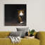 Chat discret, reproduction sur toile-27975150-101320402