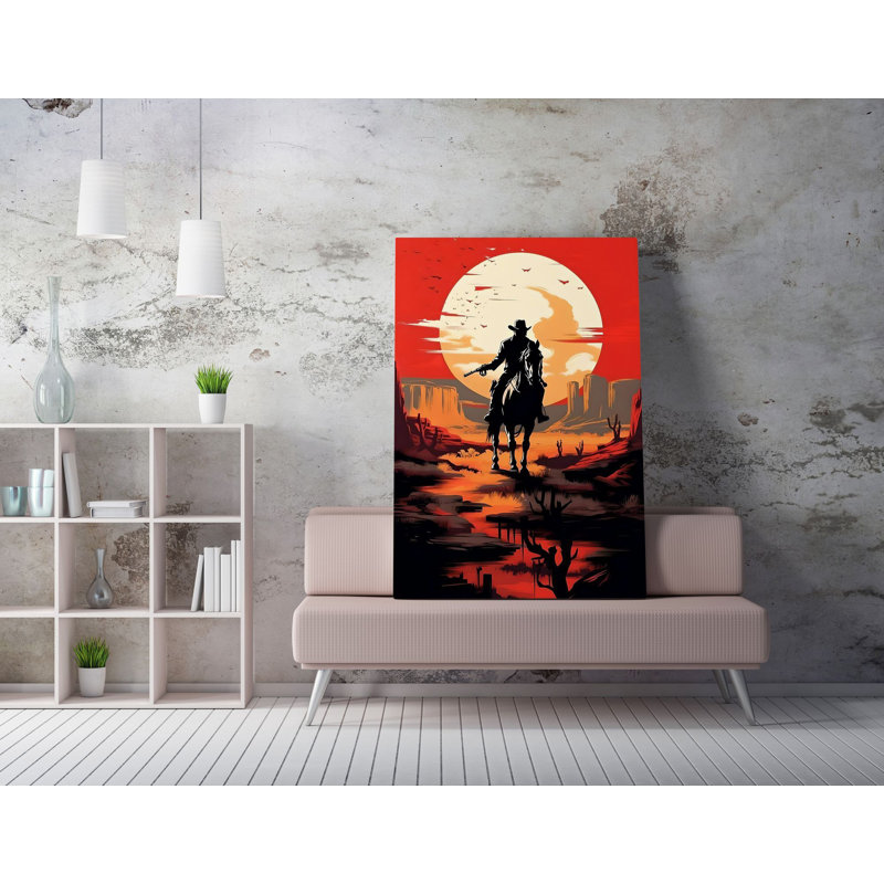 Peinture sur toile 19,7 x 27,6 po | Impression numérique haute qualité 50% coton / 50% polyester | Cadre en bois robuste (0,8 x 0,8 po) | Parfait pour le salon, la chambre à coucher ou le bureau