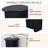 Tapered Tabletop Side Table-773333307