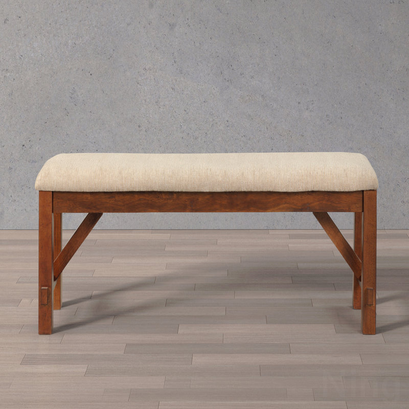 Solid Wood Material Dining Room Use Bench
