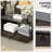 7 Piece Patio Furniture Set, Wicker Outdoor Conversation Sofa Set With Swivel Chairs, 2 Ottomans, Storage Coffee Table-111338224