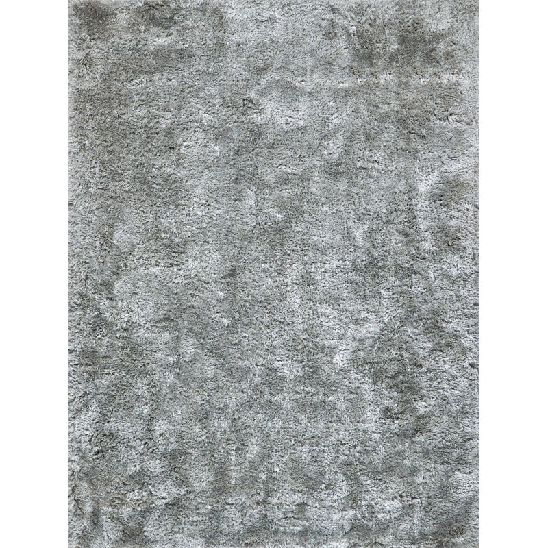 Sumo Shag Area Rug in Gray, Rectangle 6' x 9'