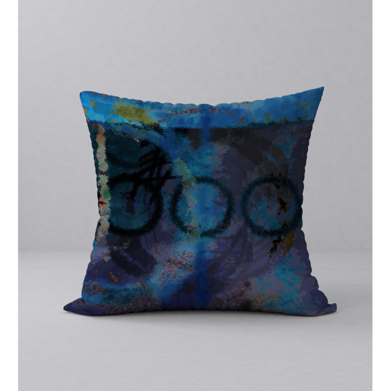  Housse de coussin carré et insert, H 18 po x l 18 po x p 5 po