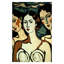 Impression sur bois encadrée «Galya The Soul Sœurs» par Treechild-100109090-100109086