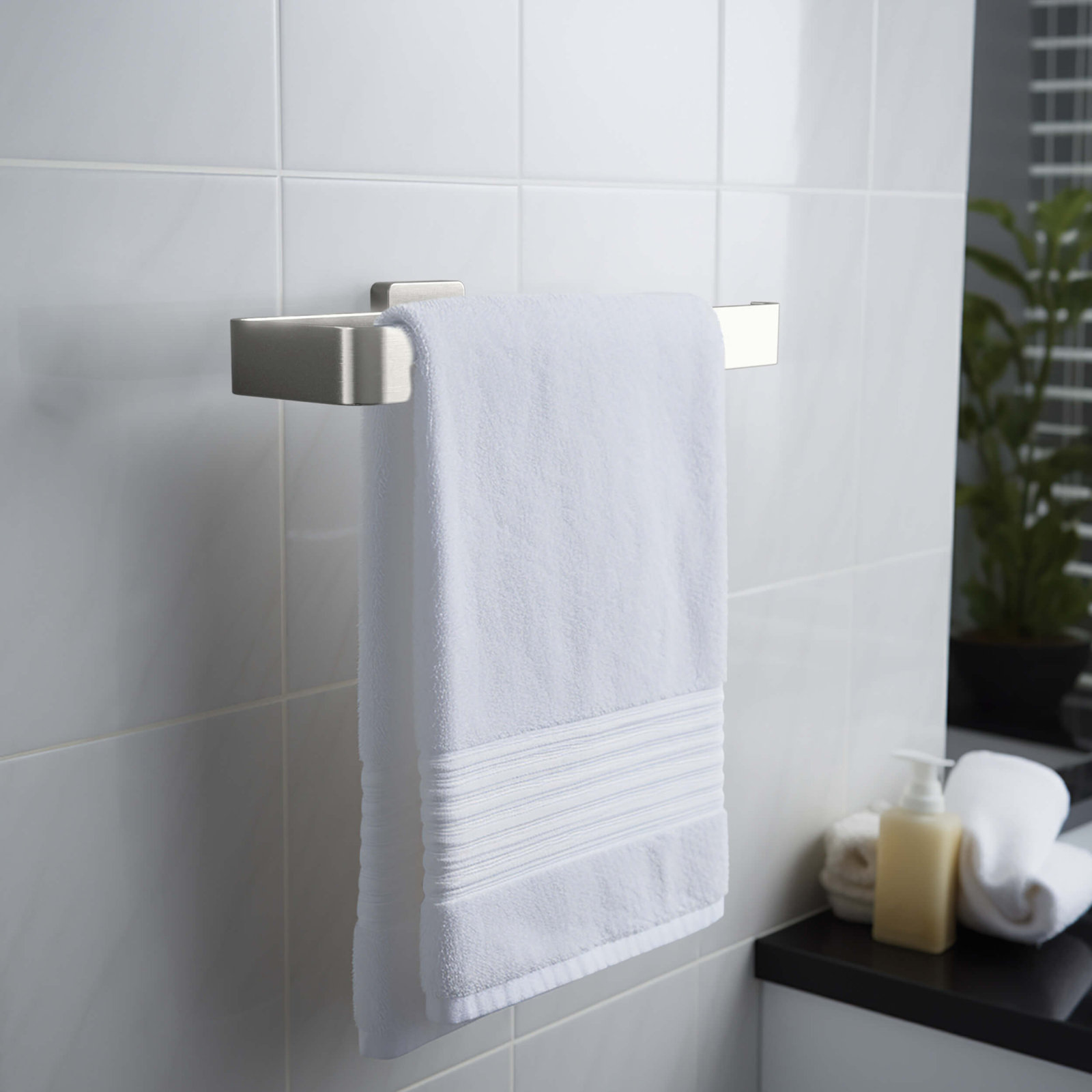 Blaze 9.7'' Towel Bar, Brushed Nickel
