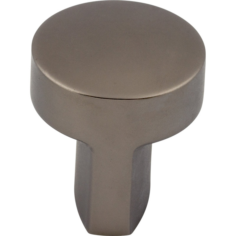 Hartridge 1 1/8" Length Cylindrical Knob, Ash Gray