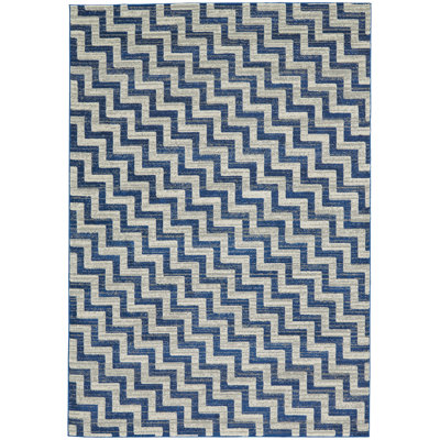 Tapis bleu cobalt Elva