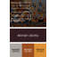 Art mural en métal brun de l'Action de grâce de style scandinave brun-623244853