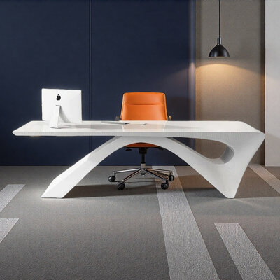 Simple and modern office desk