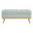 Boyu Polyester Blend Upholstered Storage Bench-2141799666