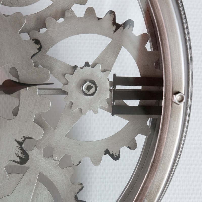 Falkner Metal Wall Clock