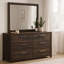 Commode double 6 tiroirs Whitnash