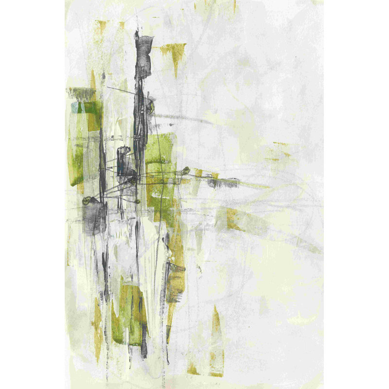 Verre vert I, H 18 po x l 12 po