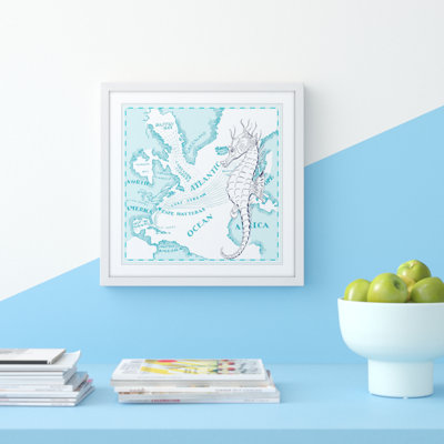 Seahorse - Print on Canvas