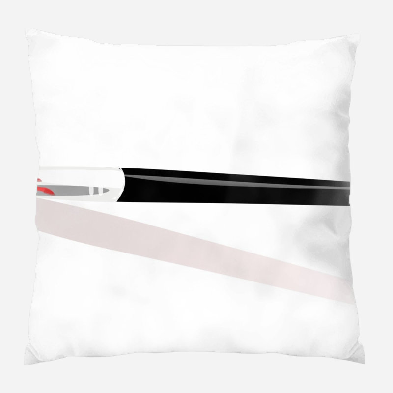 Coussin décoratif paint Valentino, Microsuède, Intérieur
